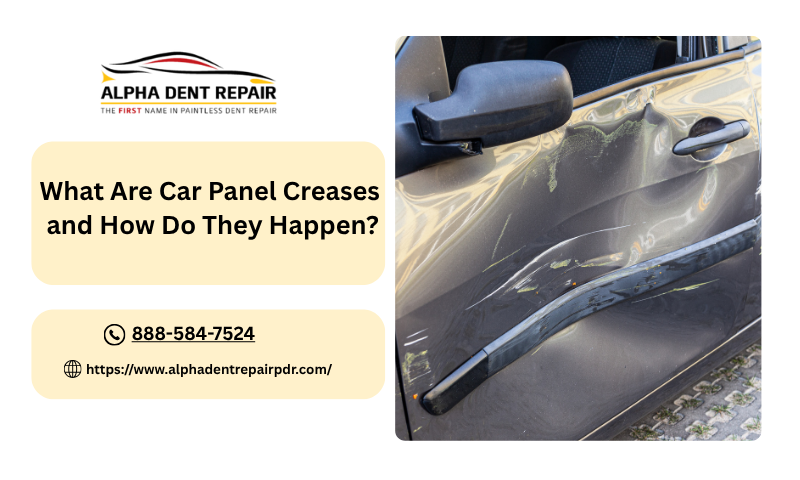 What Are Car Panel Creases and How Do They Happen?